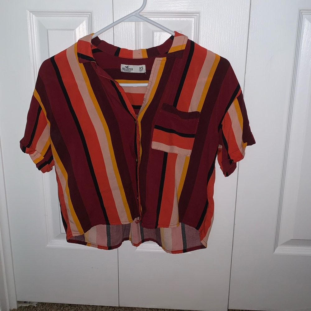 Collared button up shirt